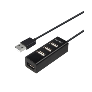 Unitek 4 Ports USB 2.0 Hub (80cm Cable)