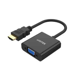 Unitek HDMI to VGA Adapter with 3.5mm for Stereo Audio