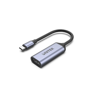 Unitek 8K USB-C to HDMI 2.1 Adapter With HDCP2.3 - Space Grey