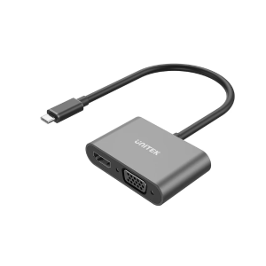 USB-C to HDMI and VGA Adapter